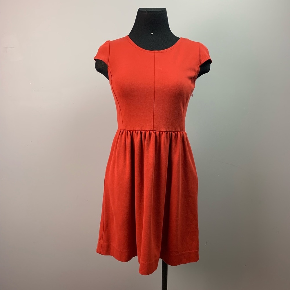 Madewell Red Midi Dress